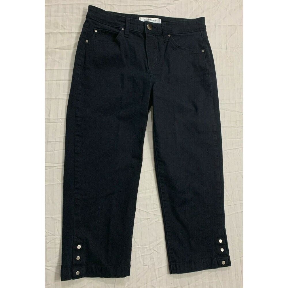 CROFT BARROW WOMENS STRETCH CAPRIS PANTS SIZE 4
